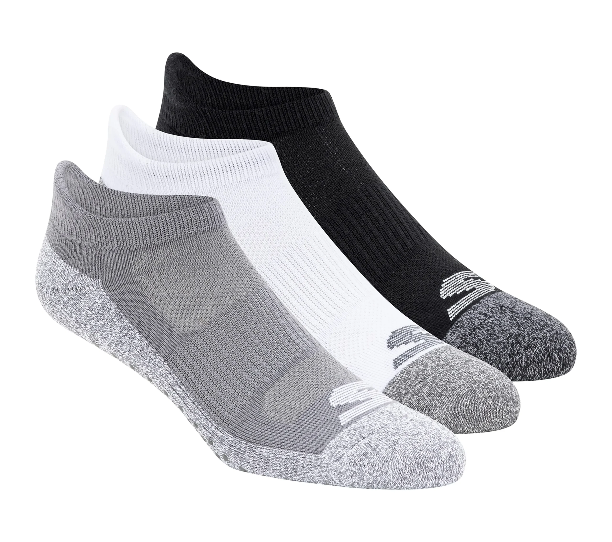 SKECHERS 3 Pack Low Cut Grip Socks>Mujer Accesorios