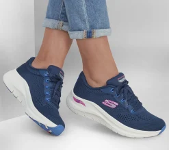 SKECHERS Arch Fit 2.0 - Big League>Mujer Con Cordones|Zapatillas Casual