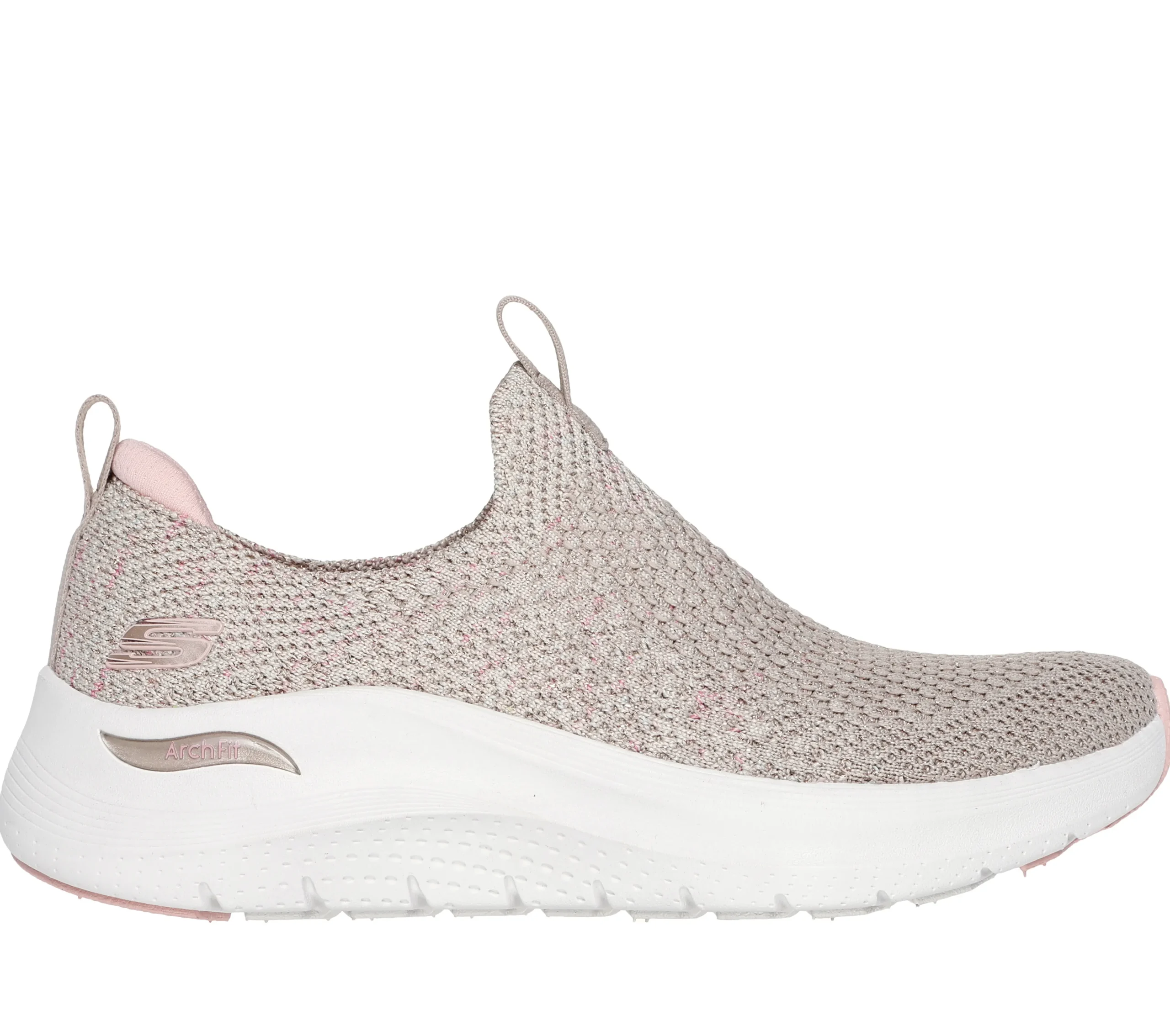 SKECHERS Arch Fit 2.0 - Sheer Shimmer>Mujer Sin Cordones|Zapatillas Casual