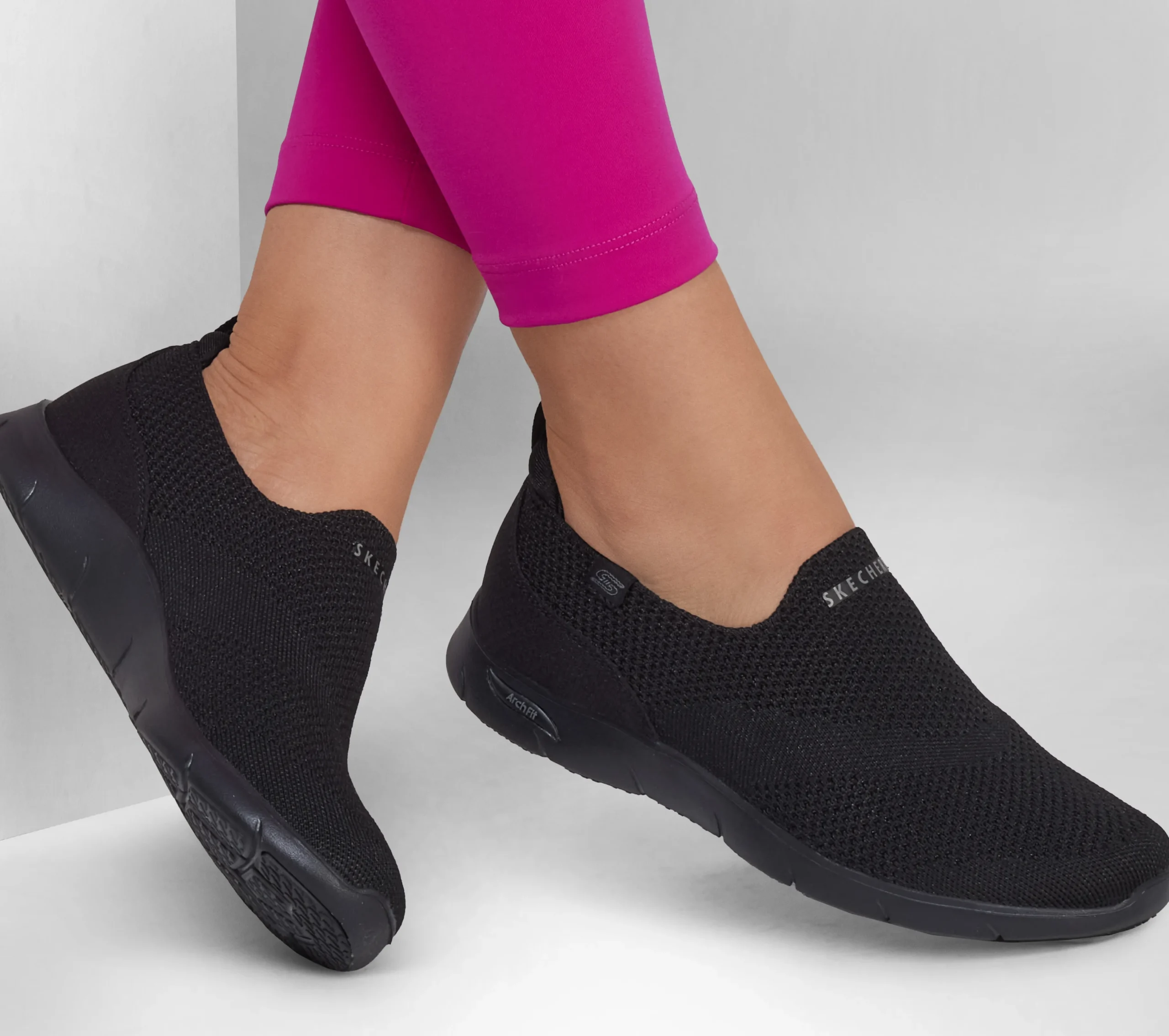 SKECHERS Arch Fit Refine - Iris>Mujer Sin Cordones|Zapatillas Casual