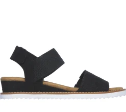 SKECHERS BOBS Desert Kiss>Mujer Canvas Shoes|Sandalias