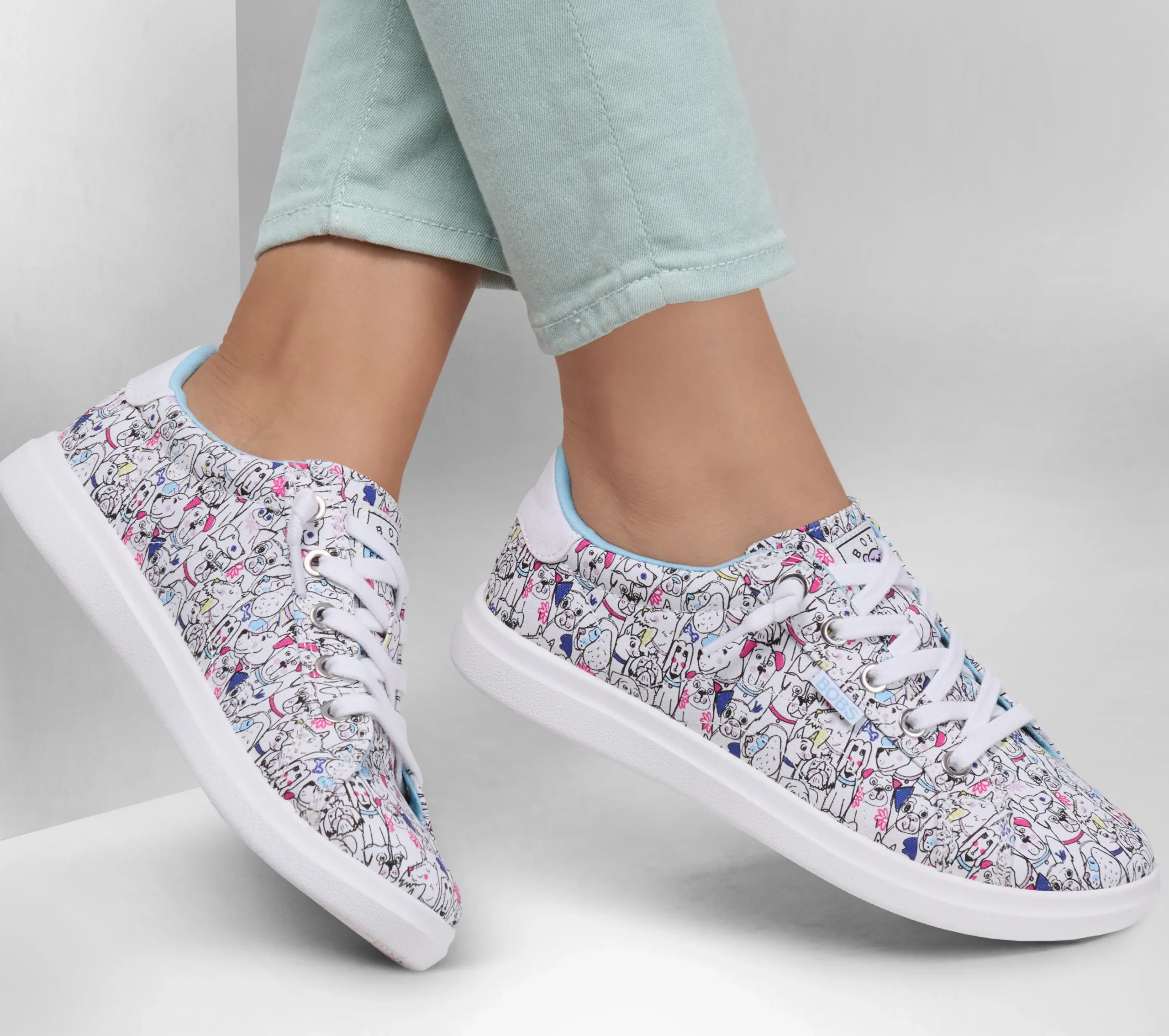 SKECHERS BOBS D'Vine - Doodle Fair>Mujer Canvas Shoes|Calzado Plano