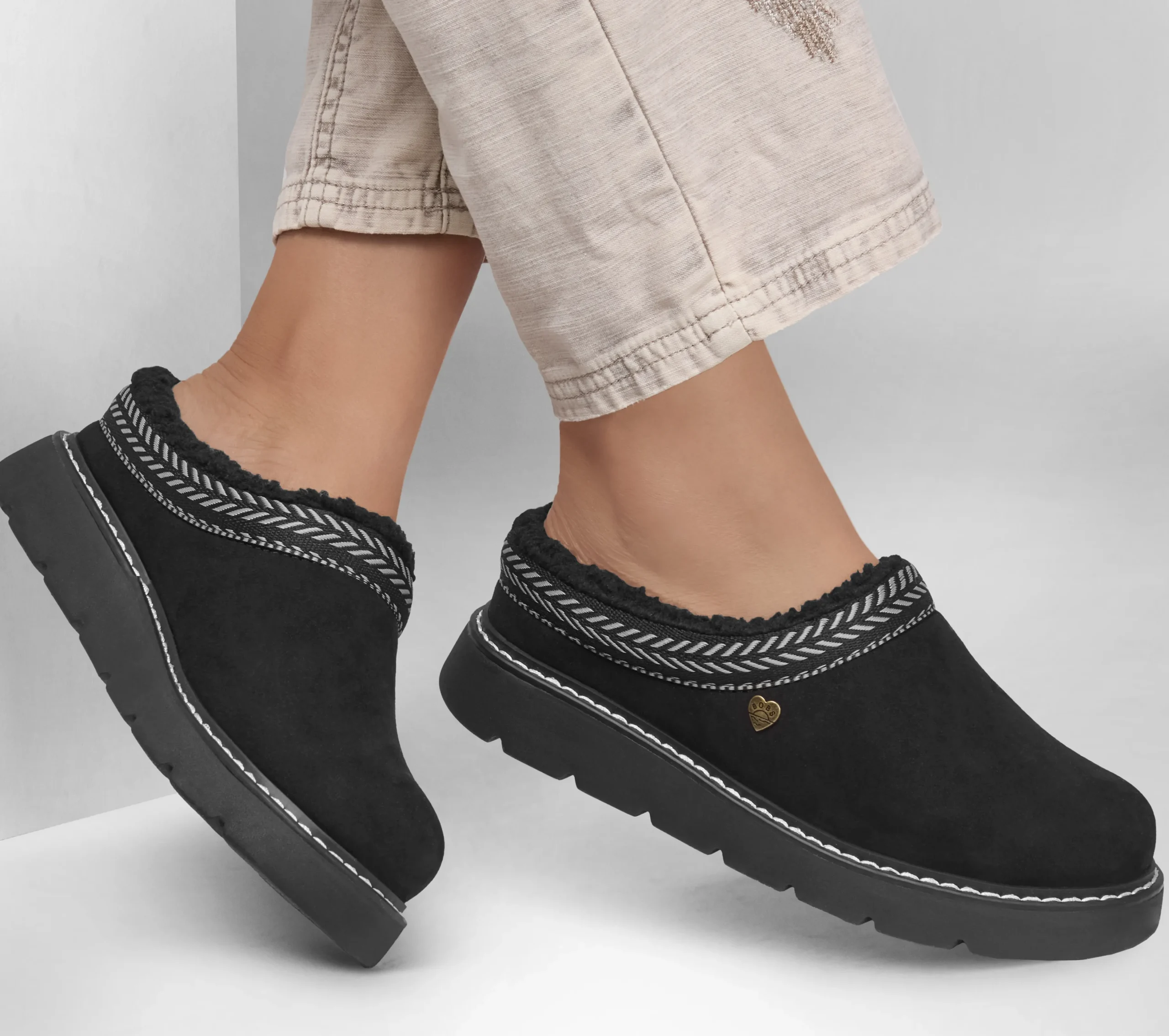 SKECHERS BOBS Keepsakes Lite - Cozy Fest>Mujer Sin Cordones|Slippers