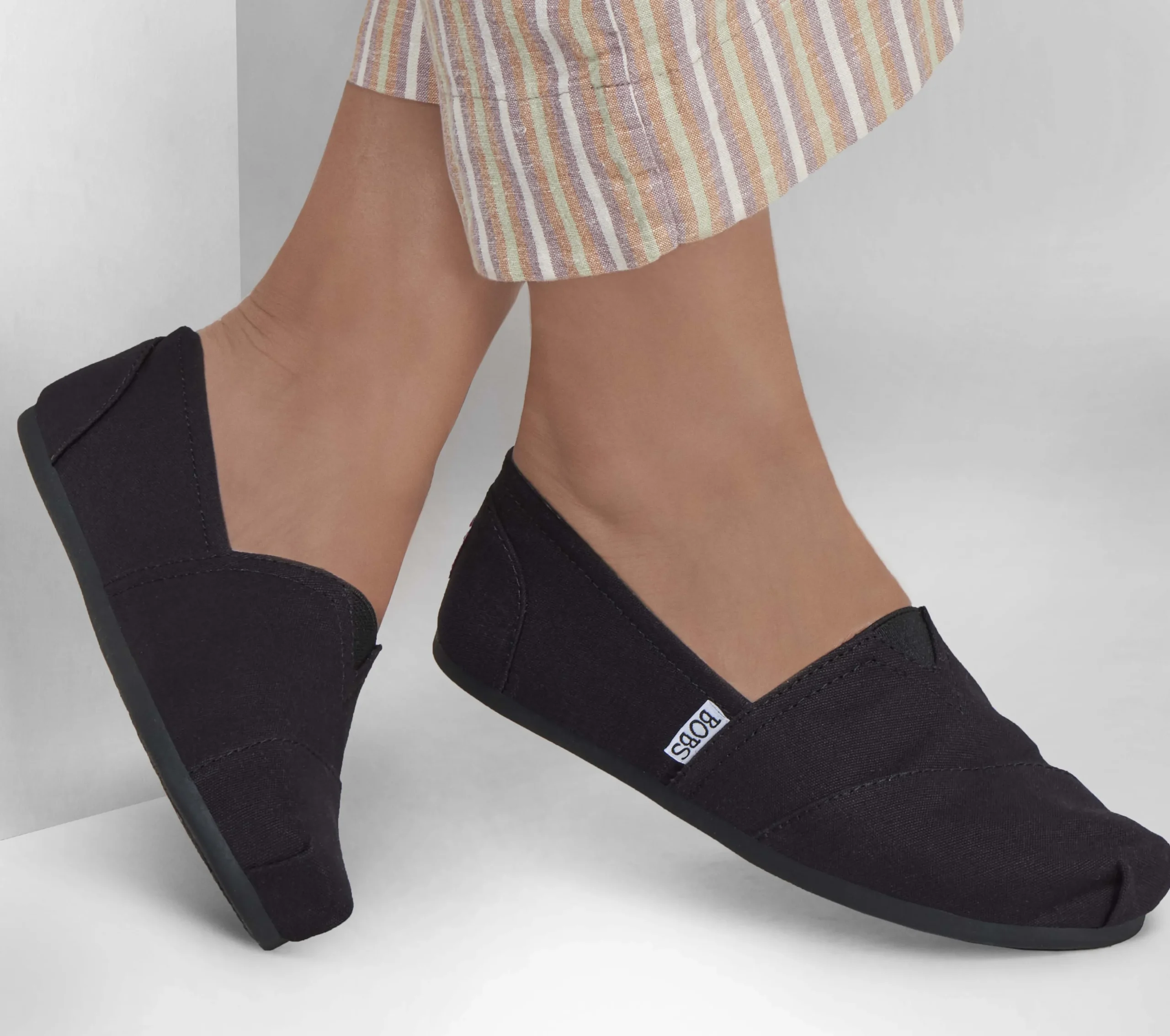 SKECHERS BOBS Plush - Peace And Love>Mujer Canvas Shoes|Calzado Plano
