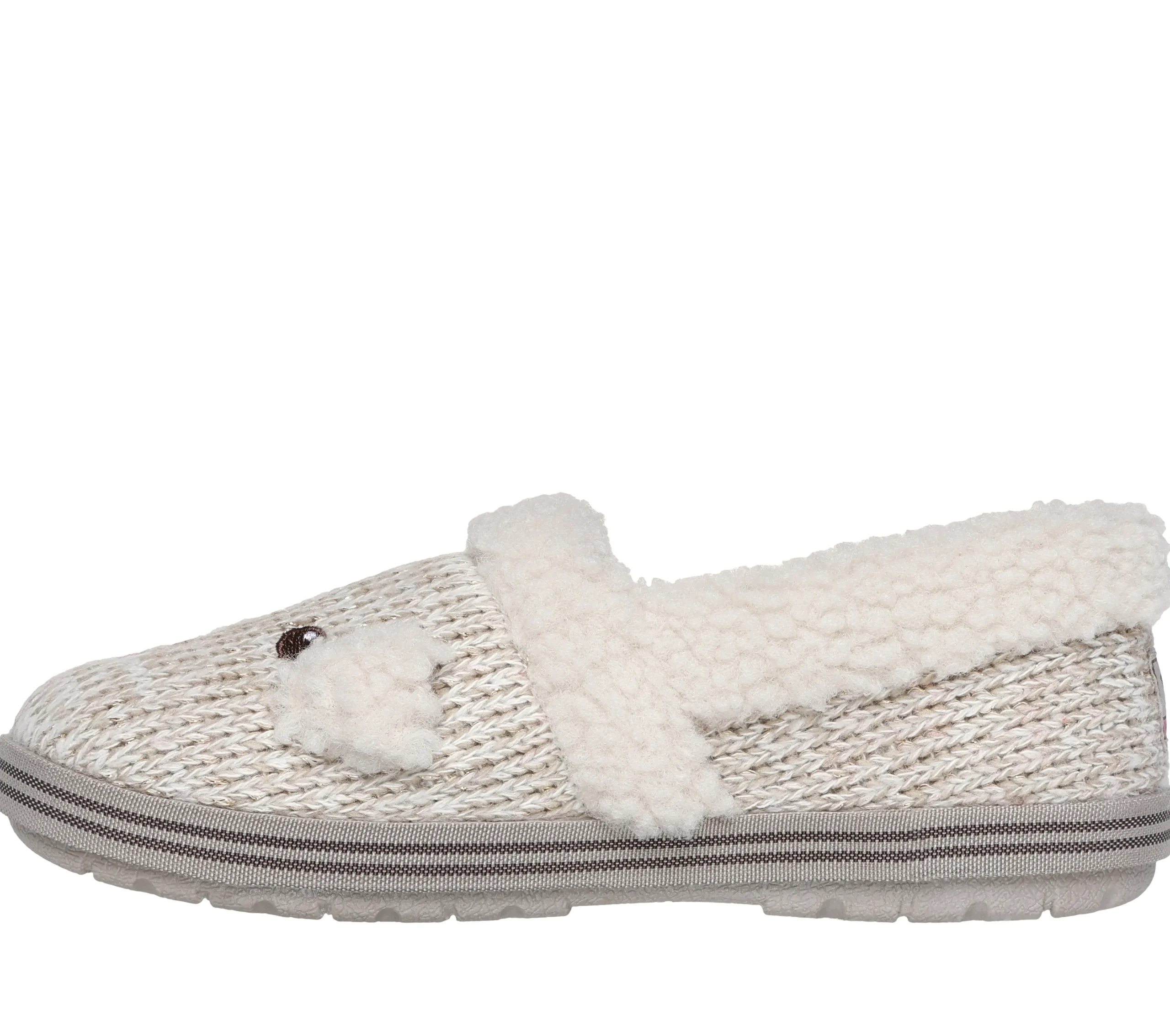 SKECHERS BOBS Too Cozy - Puppy Pal>Mujer Sin Cordones|Slippers