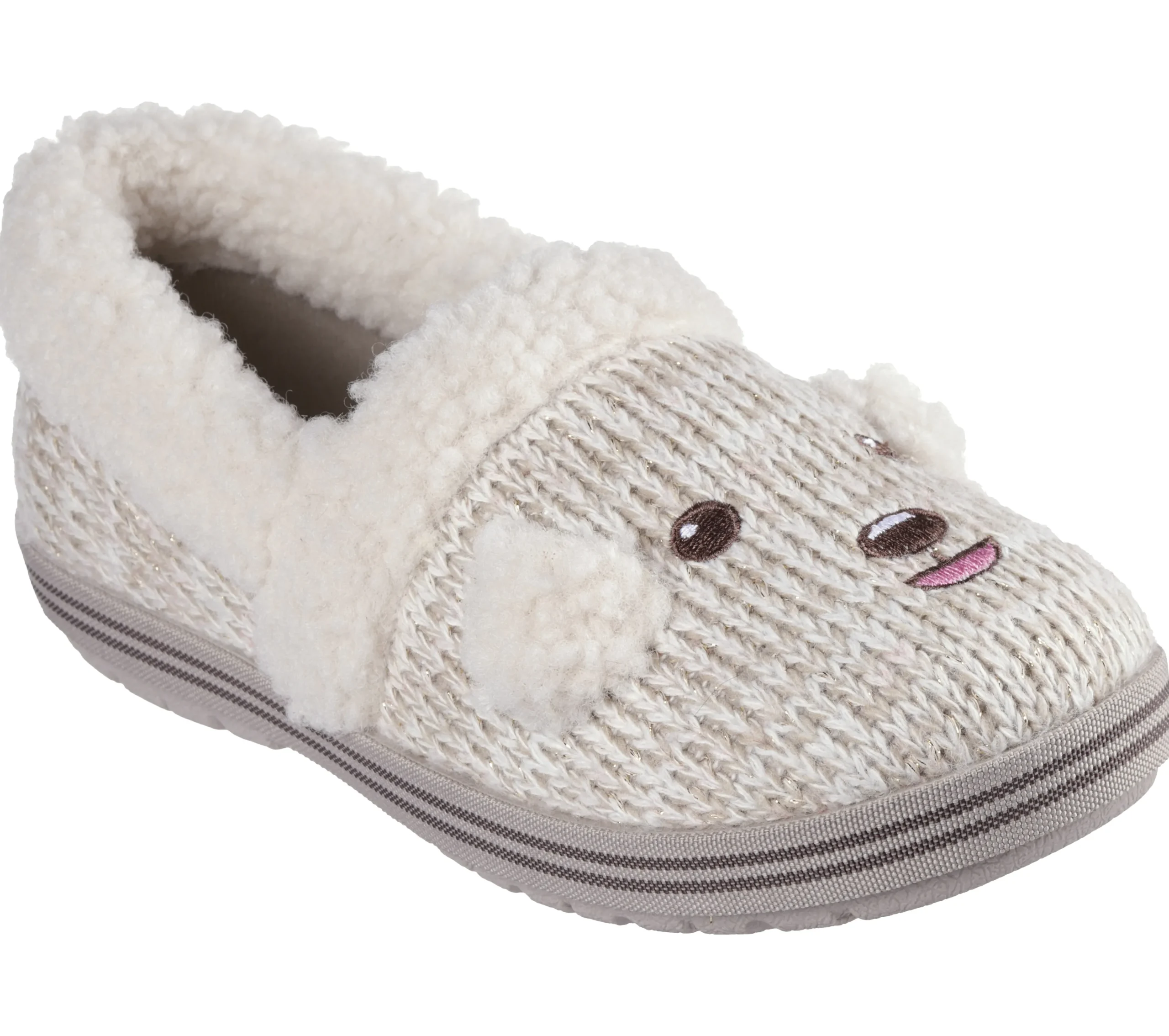 SKECHERS BOBS Too Cozy - Puppy Pal>Mujer Sin Cordones|Slippers
