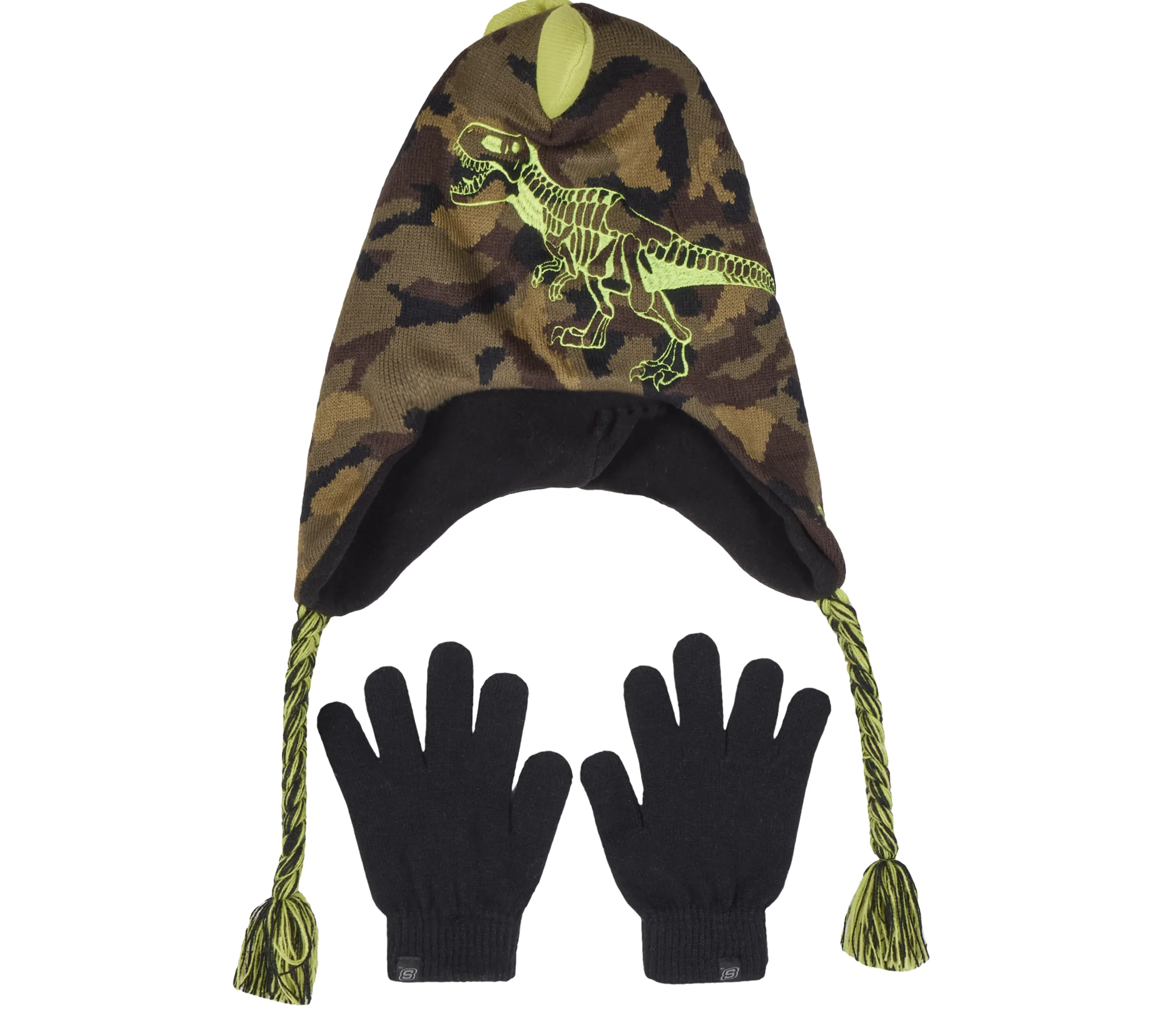 SKECHERS Camouflage T-rex Hat And Glove Set>Niños Accesorios Para El Frío|Gorras