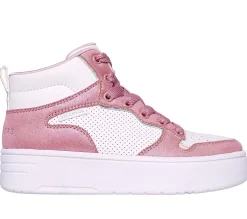 SKECHERS Court High - Shine Kicks>Niños Zapatillas