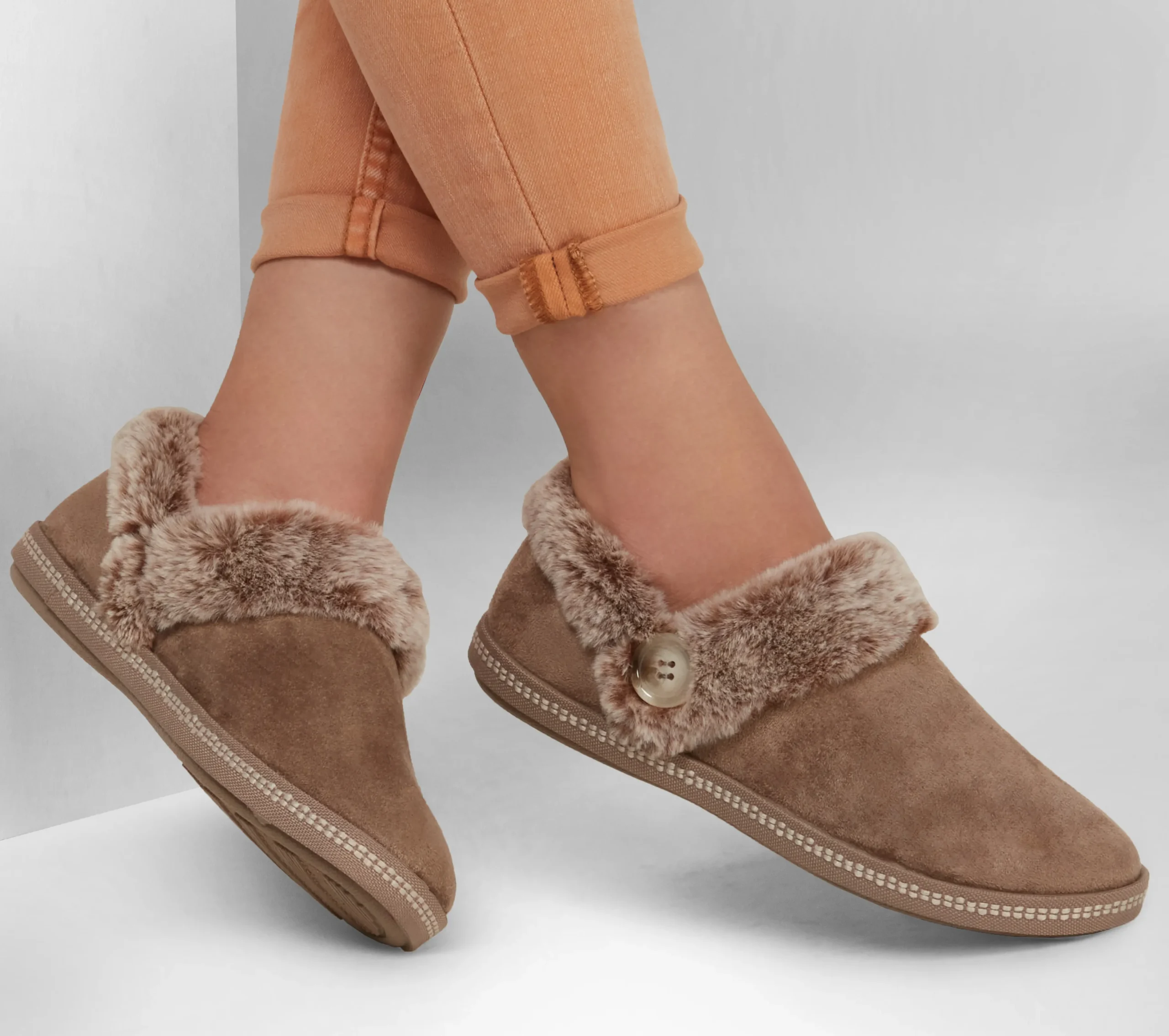 SKECHERS Cozy Campfire - Fresh Toast>Mujer Slippers
