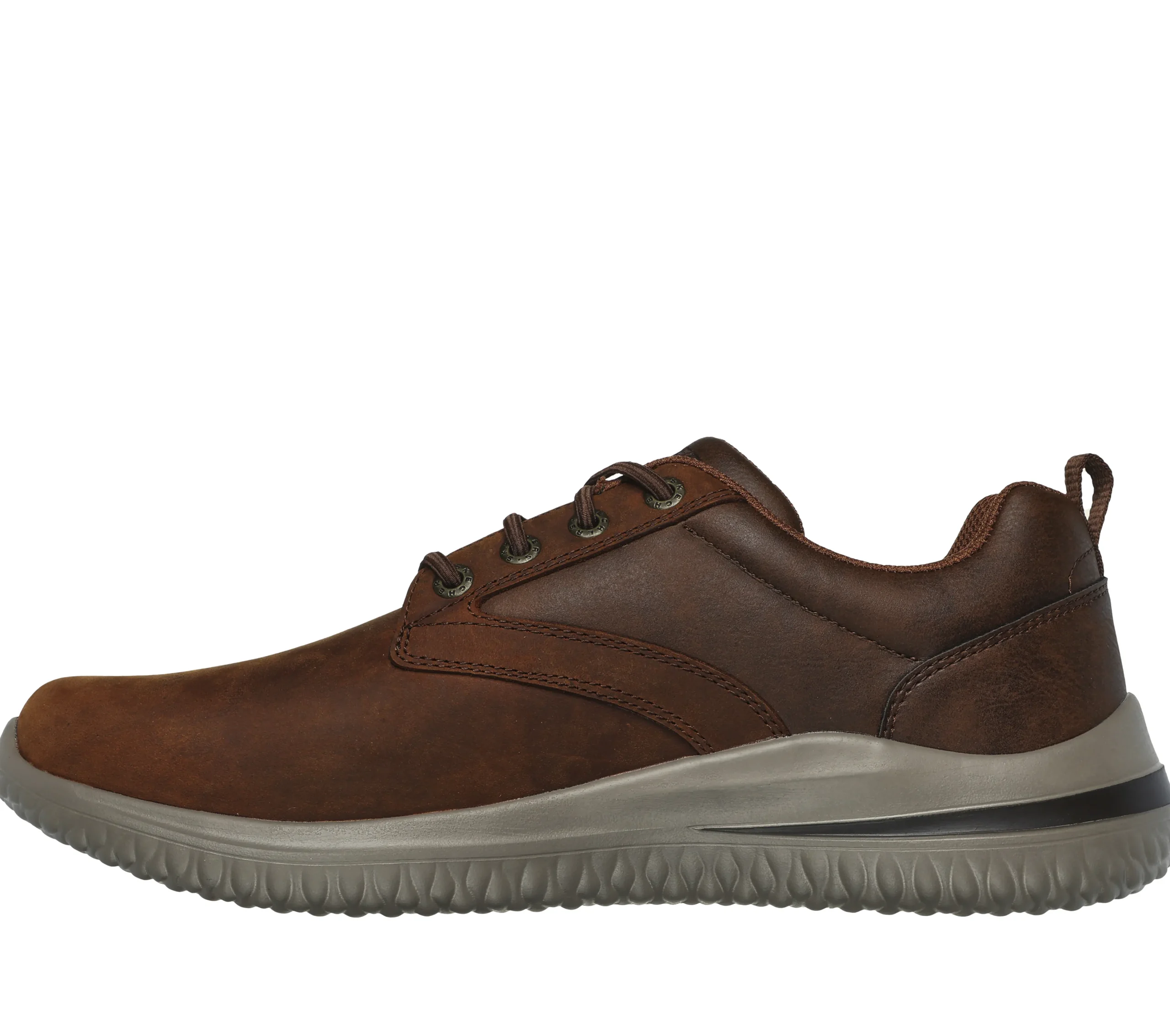 SKECHERS Delson 3.0 - Glavine>Hombre Zapatos Casual|Con Cordones