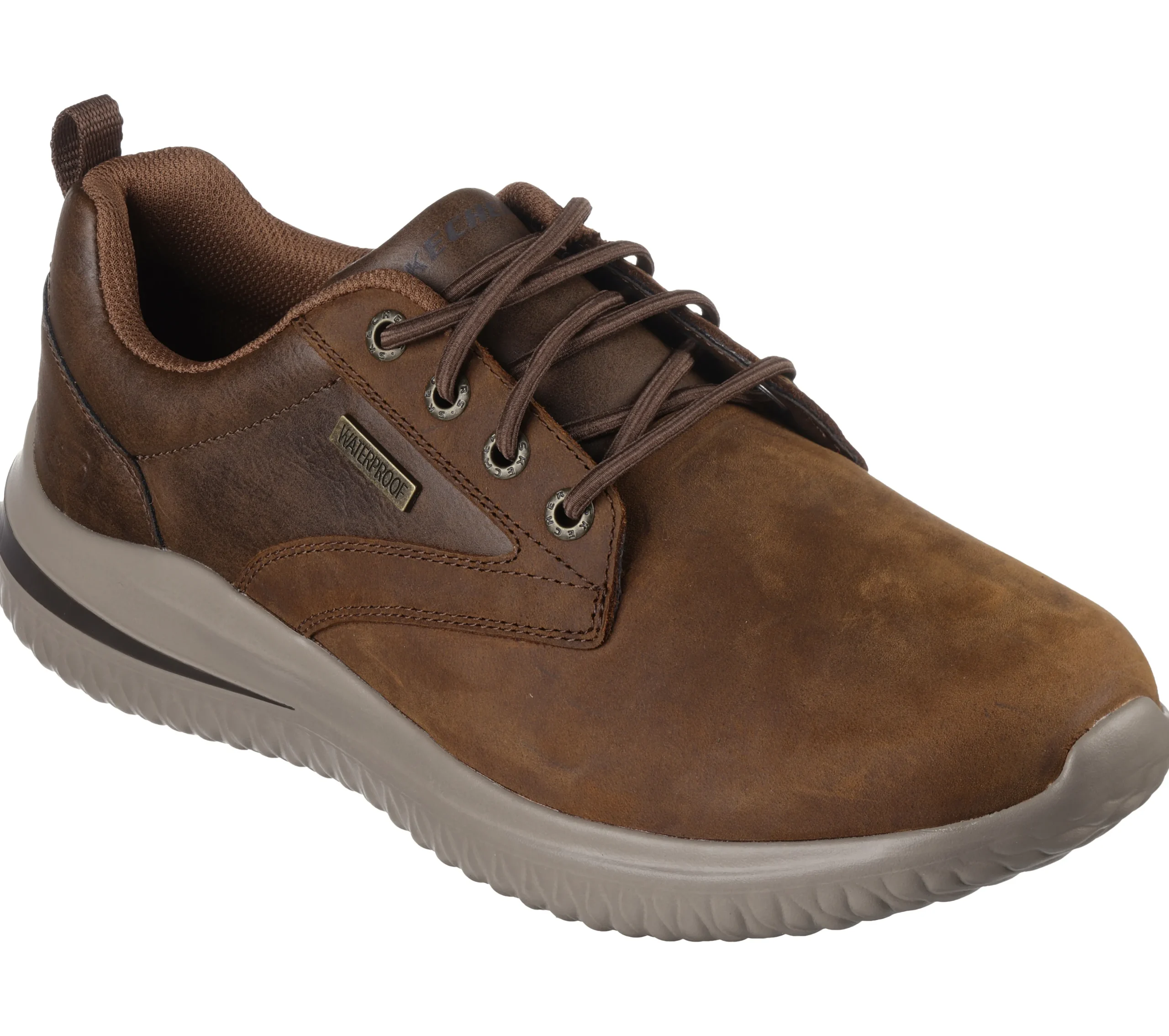 SKECHERS Delson 3.0 - Glavine>Hombre Zapatos Casual|Con Cordones