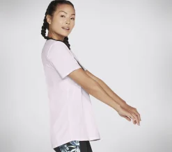 SKECHERS Diamond Wash Hatha Scoop Neck Tunic Tee><noscript><img data-lazyloaded=