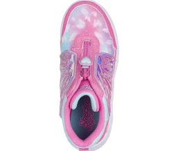 SKECHERS Dream Racer - Butterfly Express>Niños Sin Cordones|Con Luces