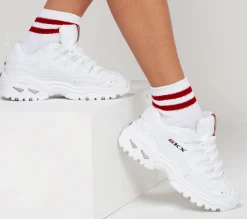 SKECHERS Energy - Timeless Vision>Mujer Con Cordones|Zapatillas Casual