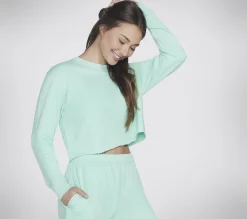 SKECHERS Essential Crop Crewneck><noscript><img width=