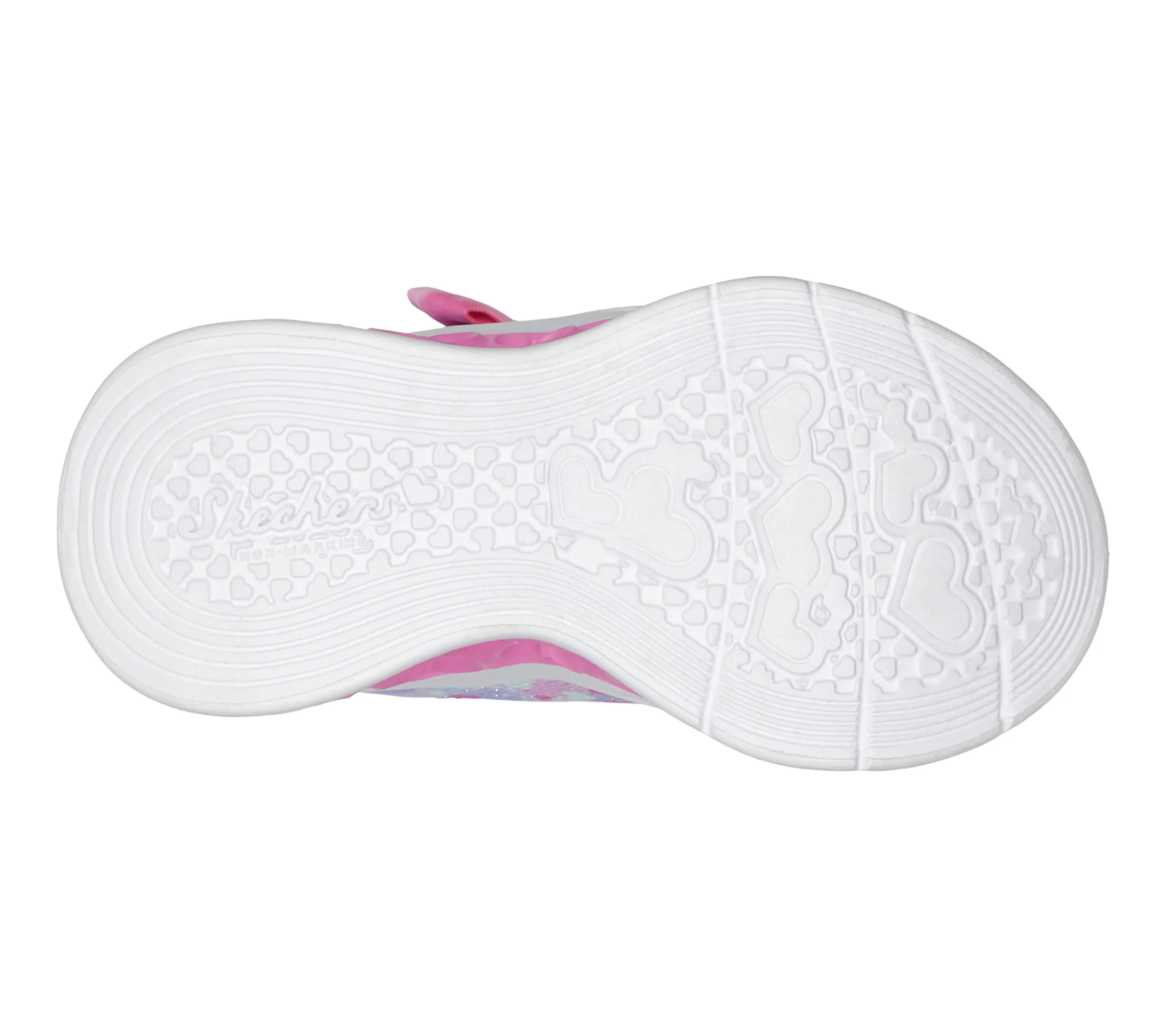 SKECHERS Flutter Heart Lights - Kind Spirit>Niños Sin Cordones|Con Luces