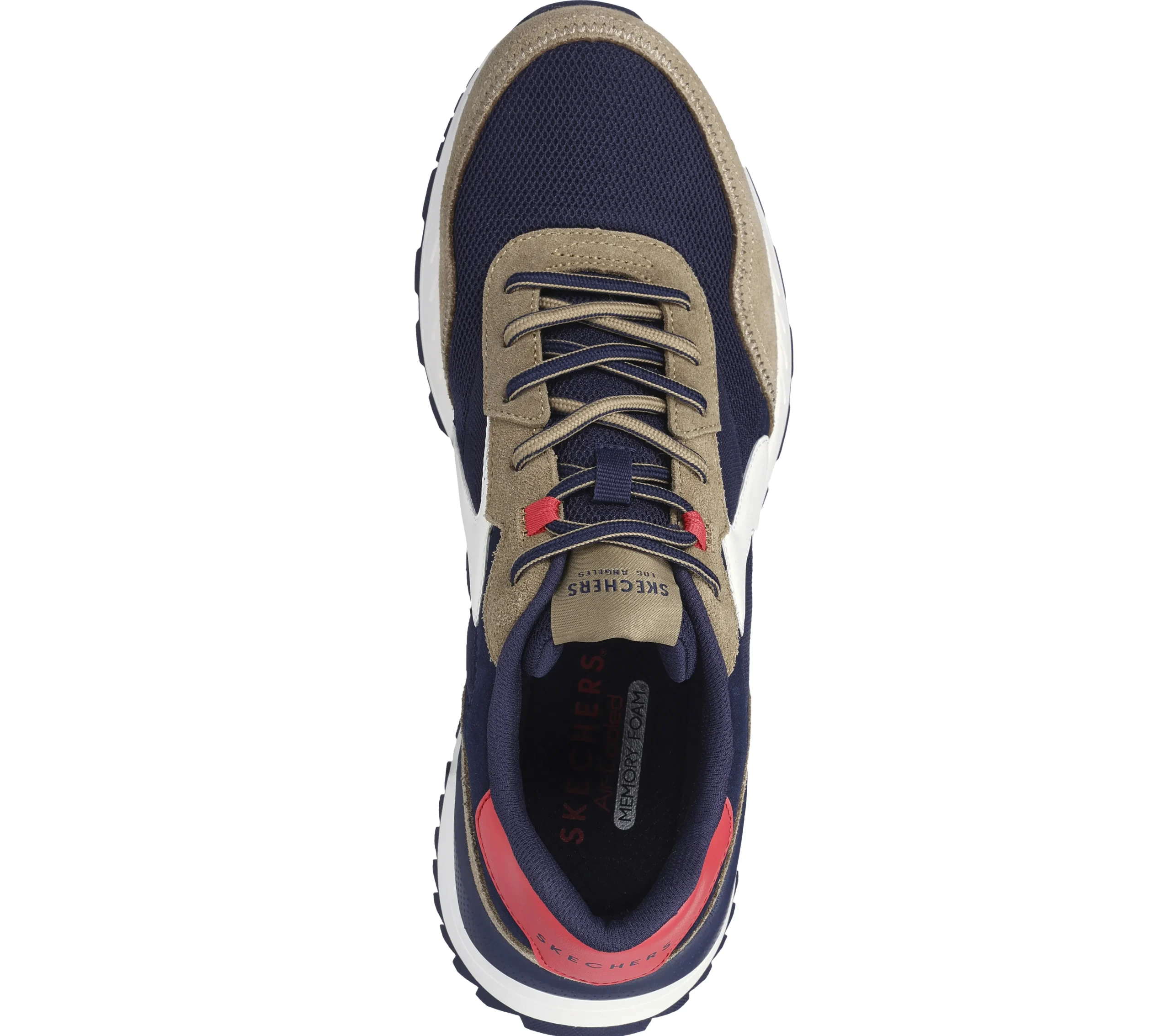 SKECHERS Fury - Fury Lace Low>Hombre Con Cordones|Zapatillas Casual