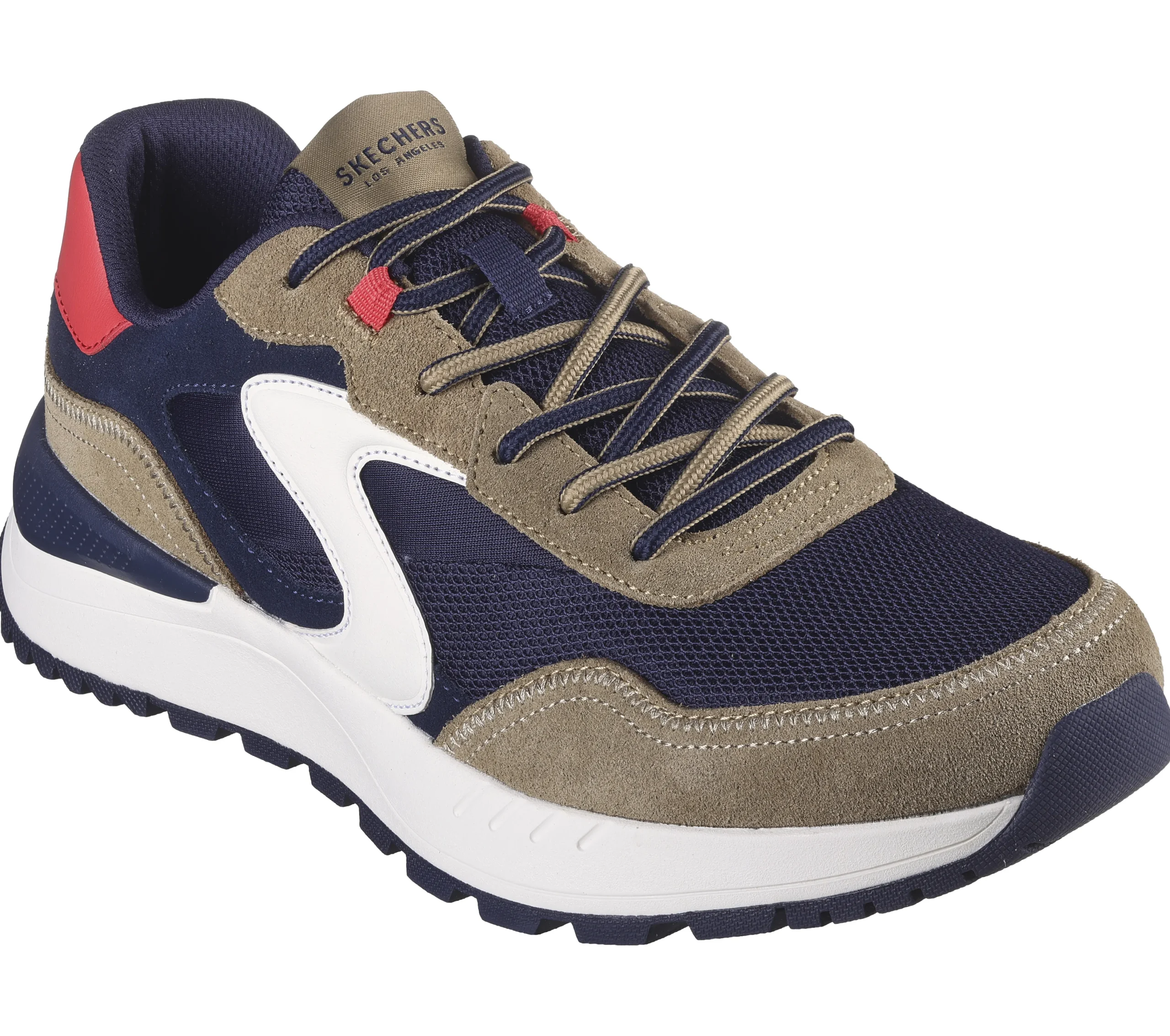 SKECHERS Fury - Fury Lace Low>Hombre Con Cordones|Zapatillas Casual