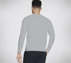 SKECHERS GO DRI All Day Long Sleeve Tee>Hombre Partes De Arriba|Partes De Arriba