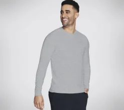SKECHERS GO DRI All Day Long Sleeve Tee><noscript><img width=