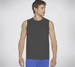 SKECHERS GO DRI Charge Muscle Tank>Hombre Partes De Arriba|Partes De Arriba