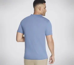 SKECHERS GO DRI Pima Signature Polo>Hombre Partes De Arriba|Partes De Arriba
