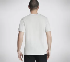 SKECHERS GO DRI Pima Signature V-Neck>Hombre Partes De Arriba|Partes De Arriba