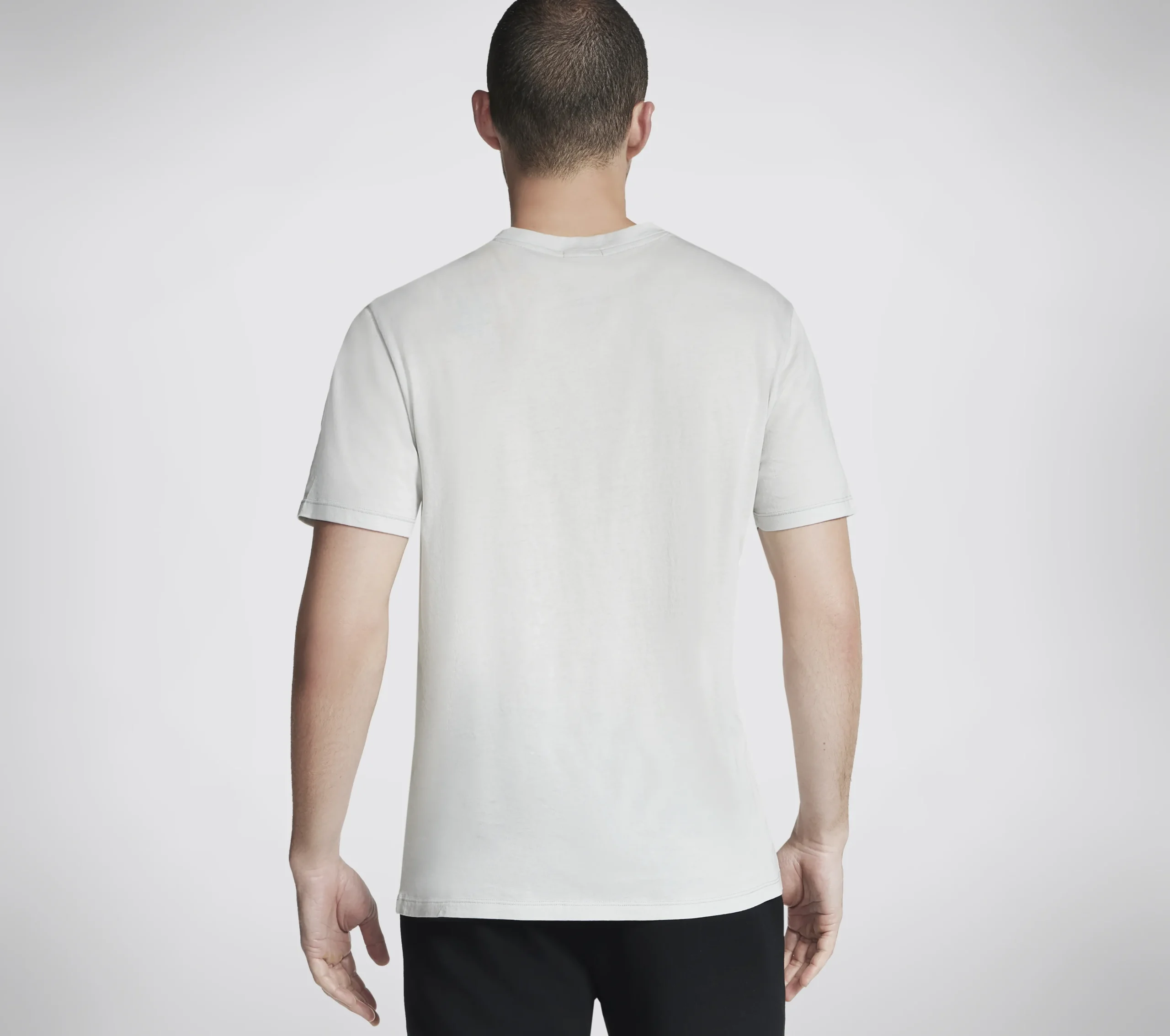 SKECHERS GO DRI Pima Signature V-Neck>Hombre Partes De Arriba|Partes De Arriba