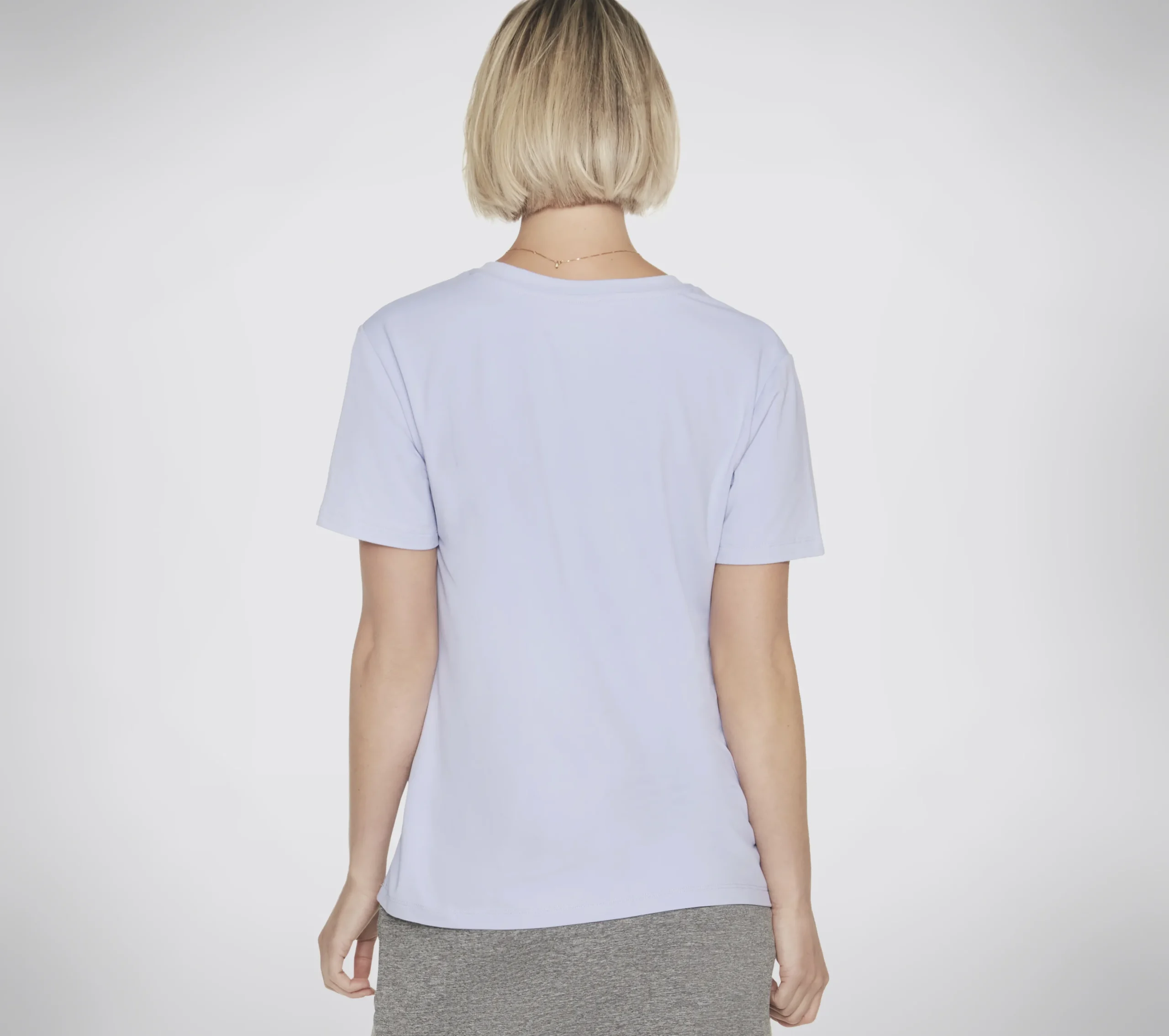 SKECHERS GO DRI SERENE V-Neck Tee>Mujer Tops Y Partes De Arriba|Tops Y Partes De Arriba