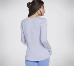 SKECHERS GO DRI SWIFT Long Sleeve Crew>Mujer Tops Y Partes De Arriba|Tops Y Partes De Arriba