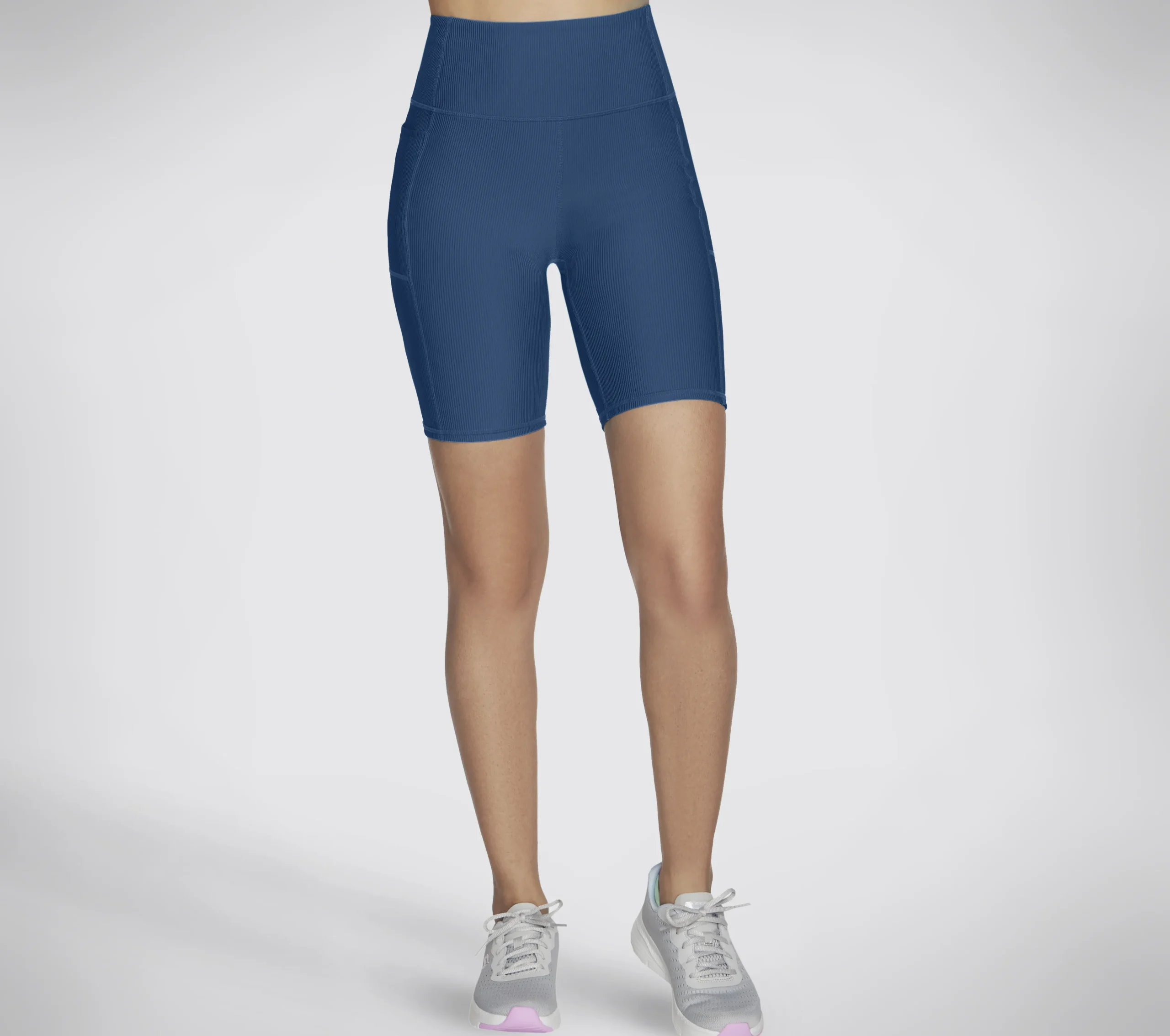 SKECHERS GO FLEX Rib HW 8 Inch Bike Short>Mujer Partes De Abajo|Partes De Abajo