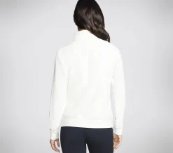 SKECHERS GO LUXE Rib 1/4 Zip>Mujer Tops Y Partes De Arriba|Tops Y Partes De Arriba