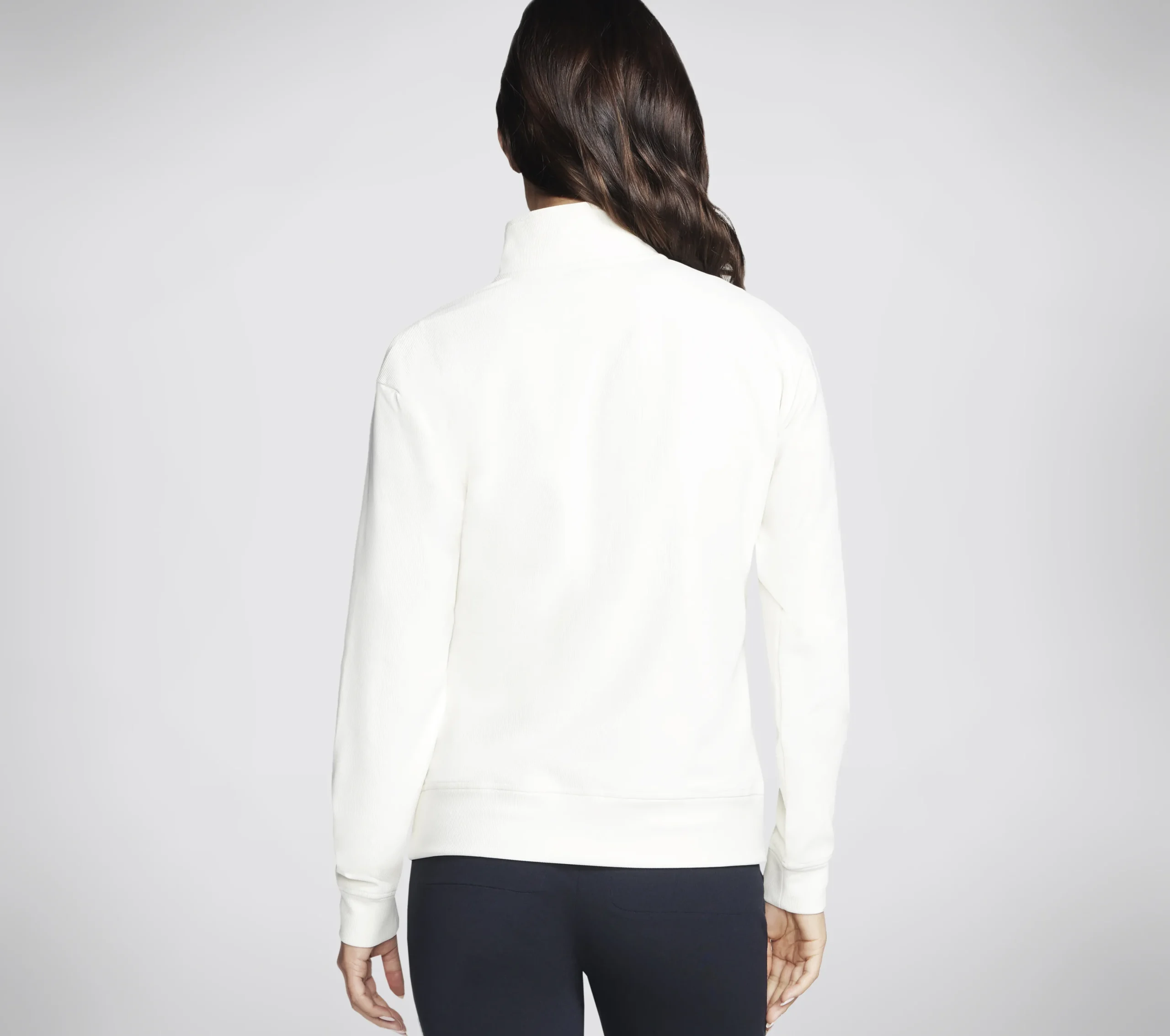 SKECHERS GO LUXE Rib 1/4 Zip>Mujer Tops Y Partes De Arriba|Tops Y Partes De Arriba