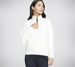 SKECHERS GO LUXE Rib 1/4 Zip><noscript><img width=