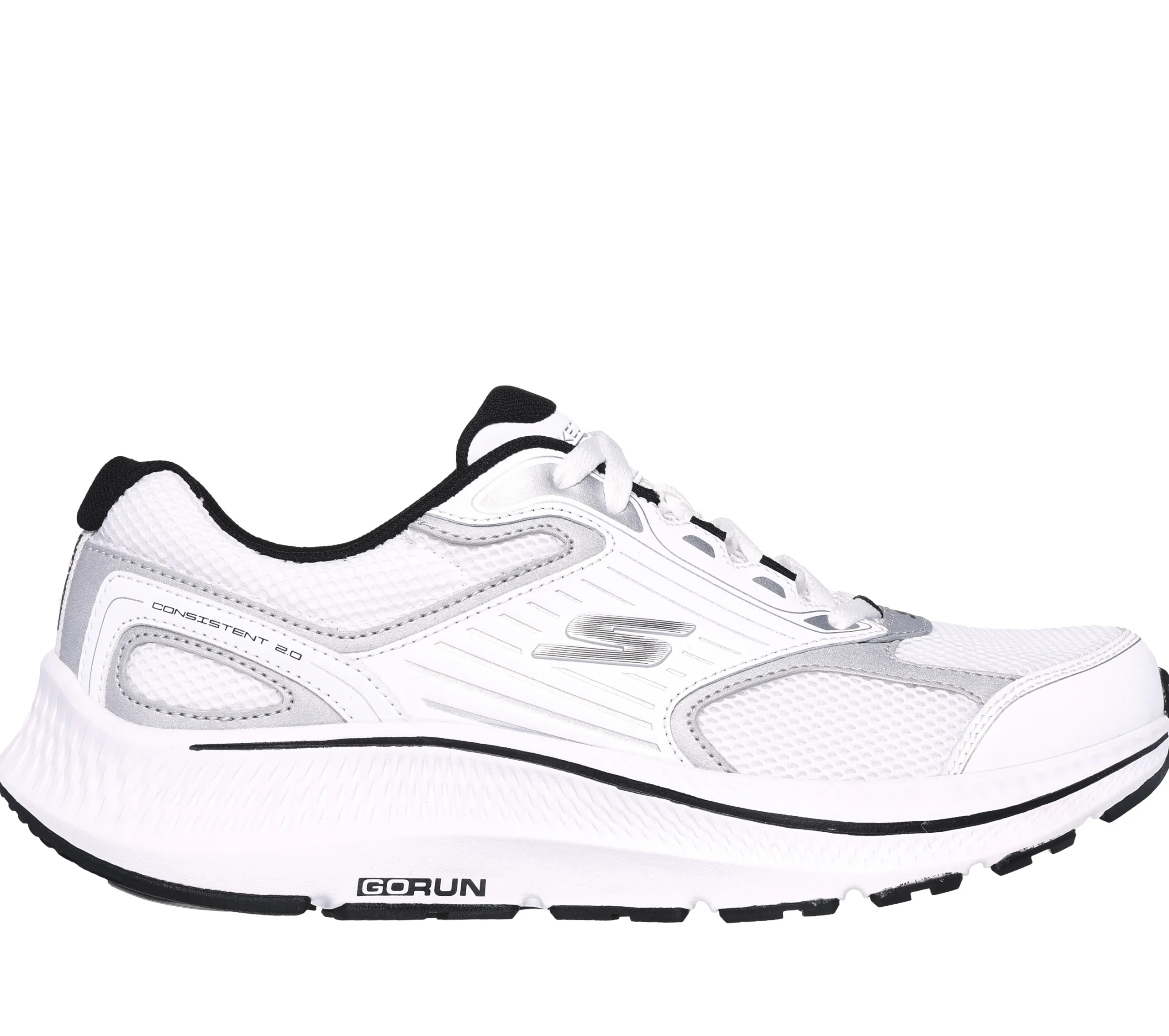 SKECHERS GO RUN Consistent 2.0 - Silver Wolf>Hombre Zapatillas De Deporte