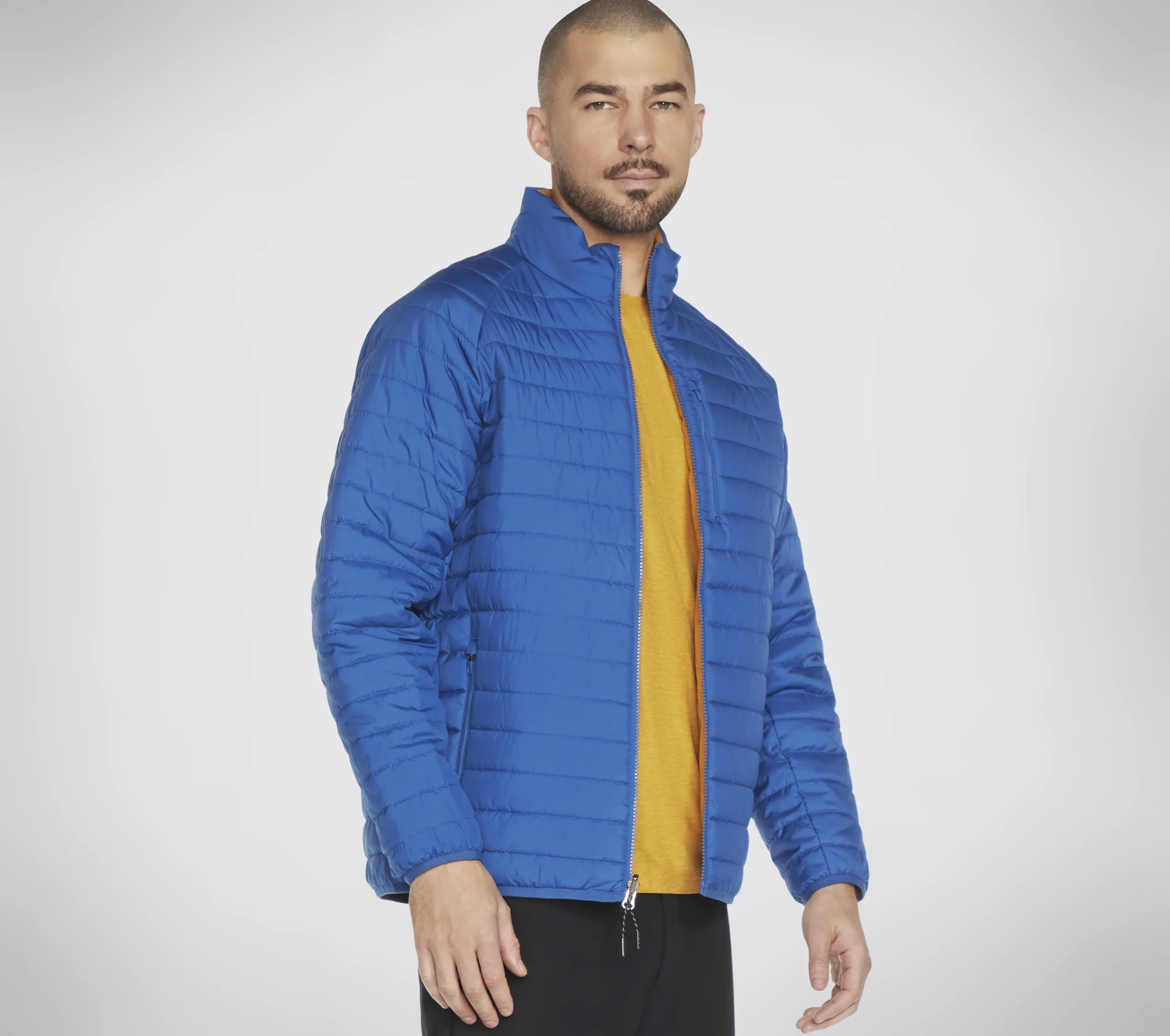 SKECHERS GO SHIELD Altitude Reversible Jacket>Hombre Partes De Arriba|Partes De Arriba