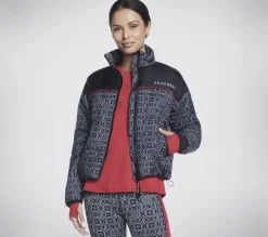 SKECHERS GO SHIELD Diamond Legacy Puffer Jacket>Mujer Tops Y Partes De Arriba|Tops Y Partes De Arriba