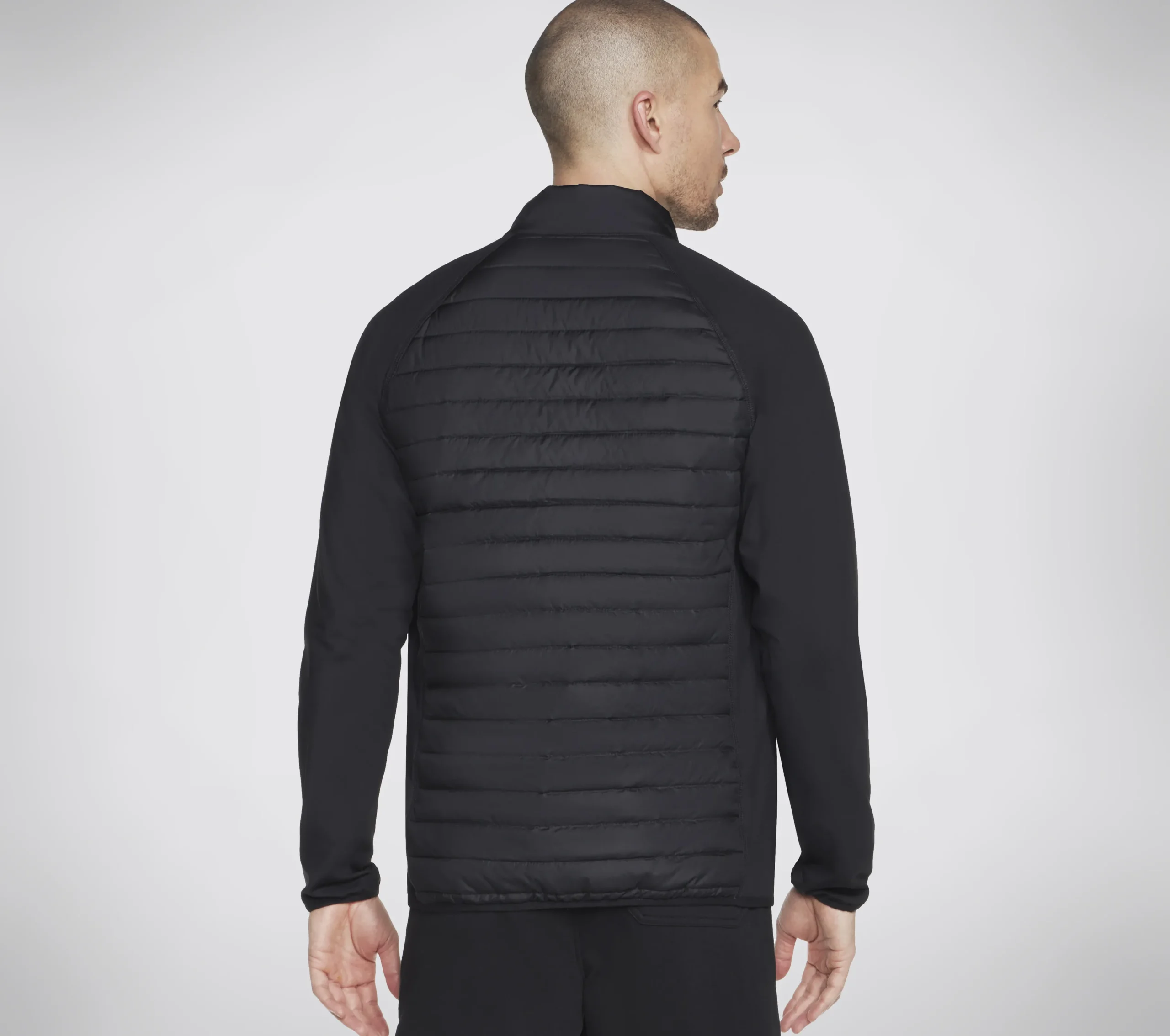 SKECHERS GO SHIELD Hybrid Jacket>Hombre Partes De Arriba|Partes De Arriba