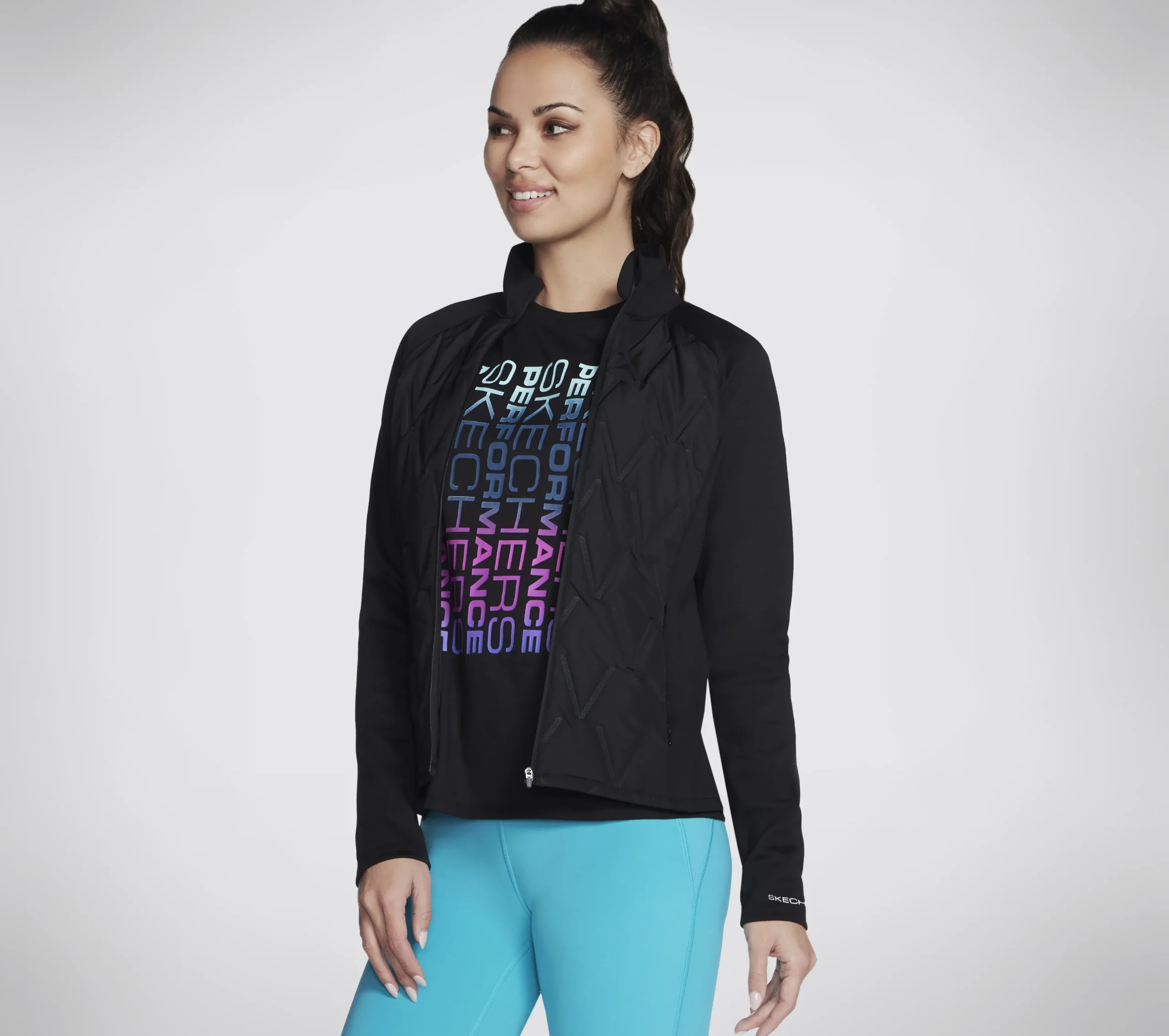 SKECHERS GO SHIELD Hybrid Performance Jacket>Mujer Tops Y Partes De Arriba|Tops Y Partes De Arriba