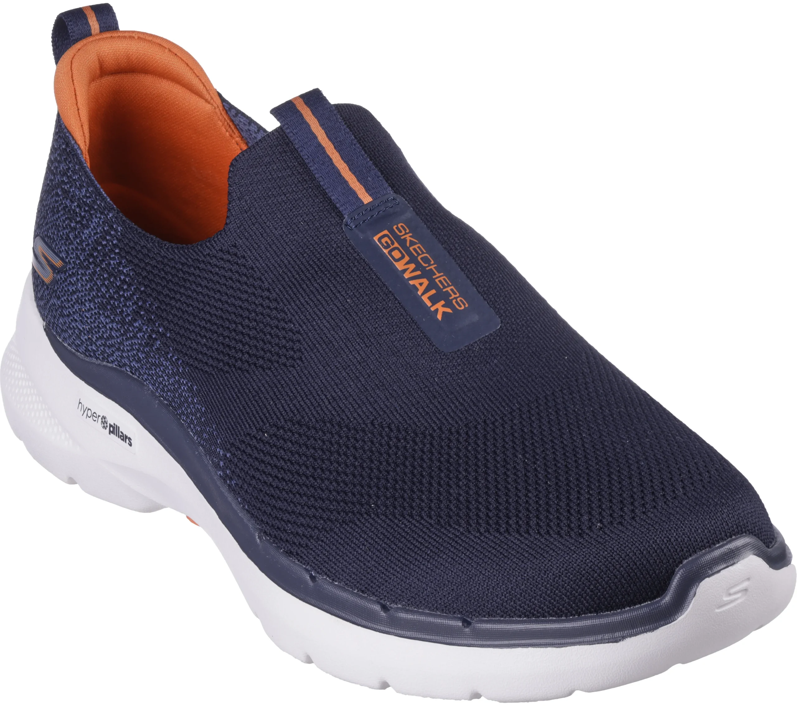 SKECHERS GO WALK 6>Hombre Sin Cordones|Zapatillas Casual