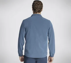 SKECHERS GO WALK Everywhere Full Zip Jacket>Hombre Partes De Arriba|Partes De Arriba