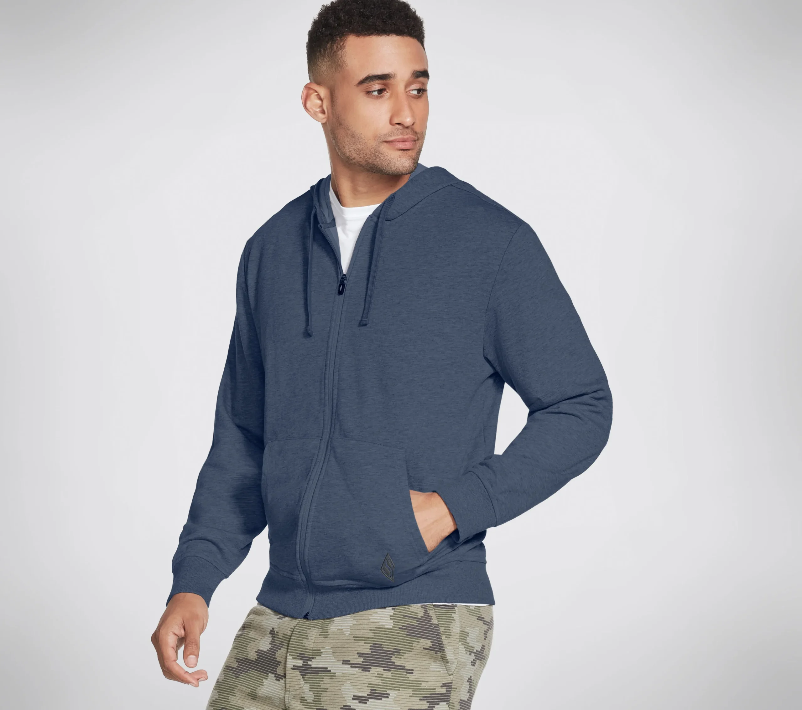 SKECHERS GO WALK Everywhere Hoodie>Hombre Partes De Arriba|Partes De Arriba