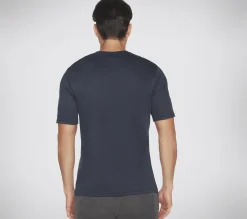 SKECHERS GOKNIT Pique Short Sleeve Henley>Hombre Partes De Arriba|Partes De Arriba