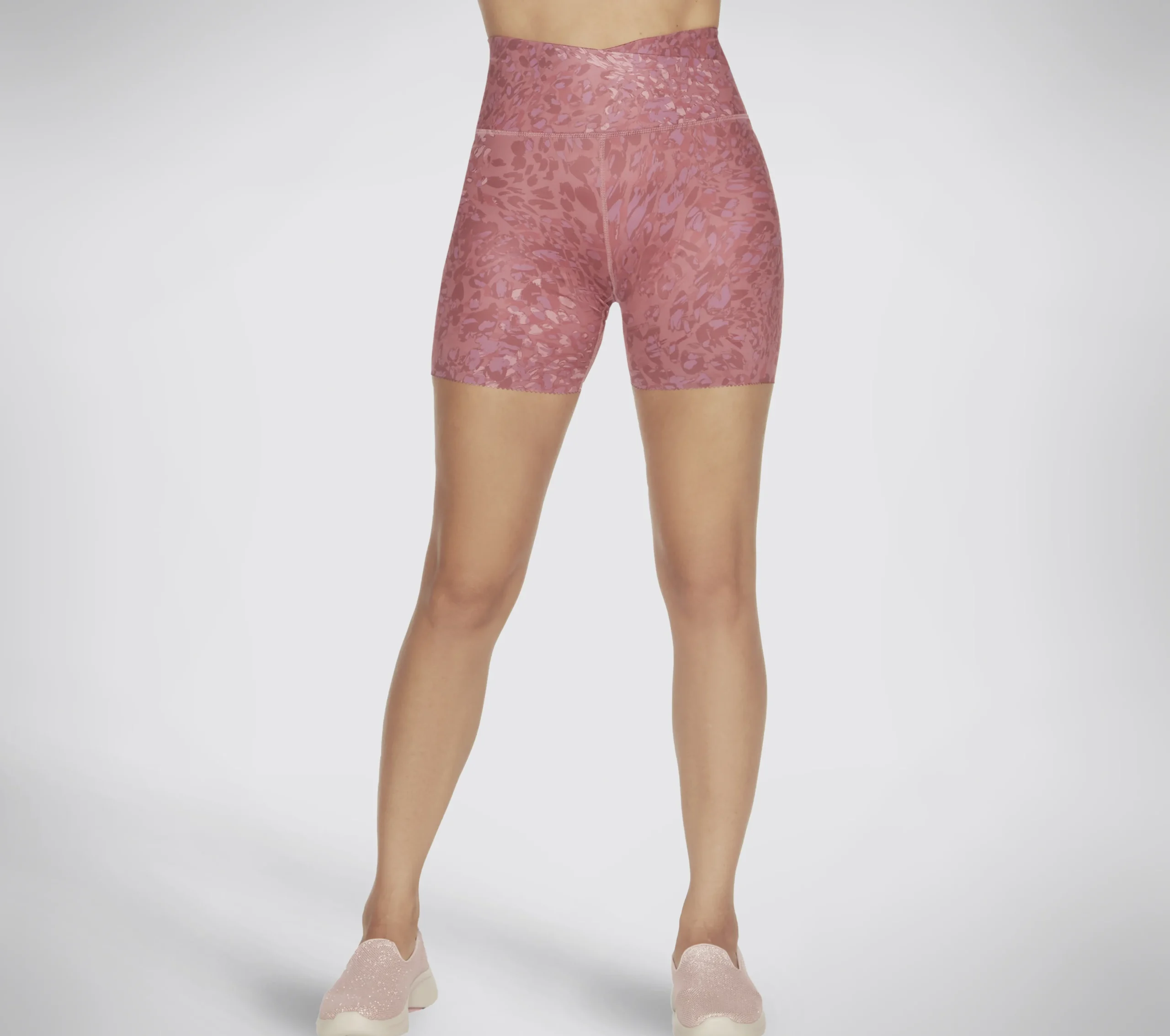 SKECHERS GOSCULPT Leopard 6 Inch Bike Short>Mujer Partes De Abajo|Partes De Abajo