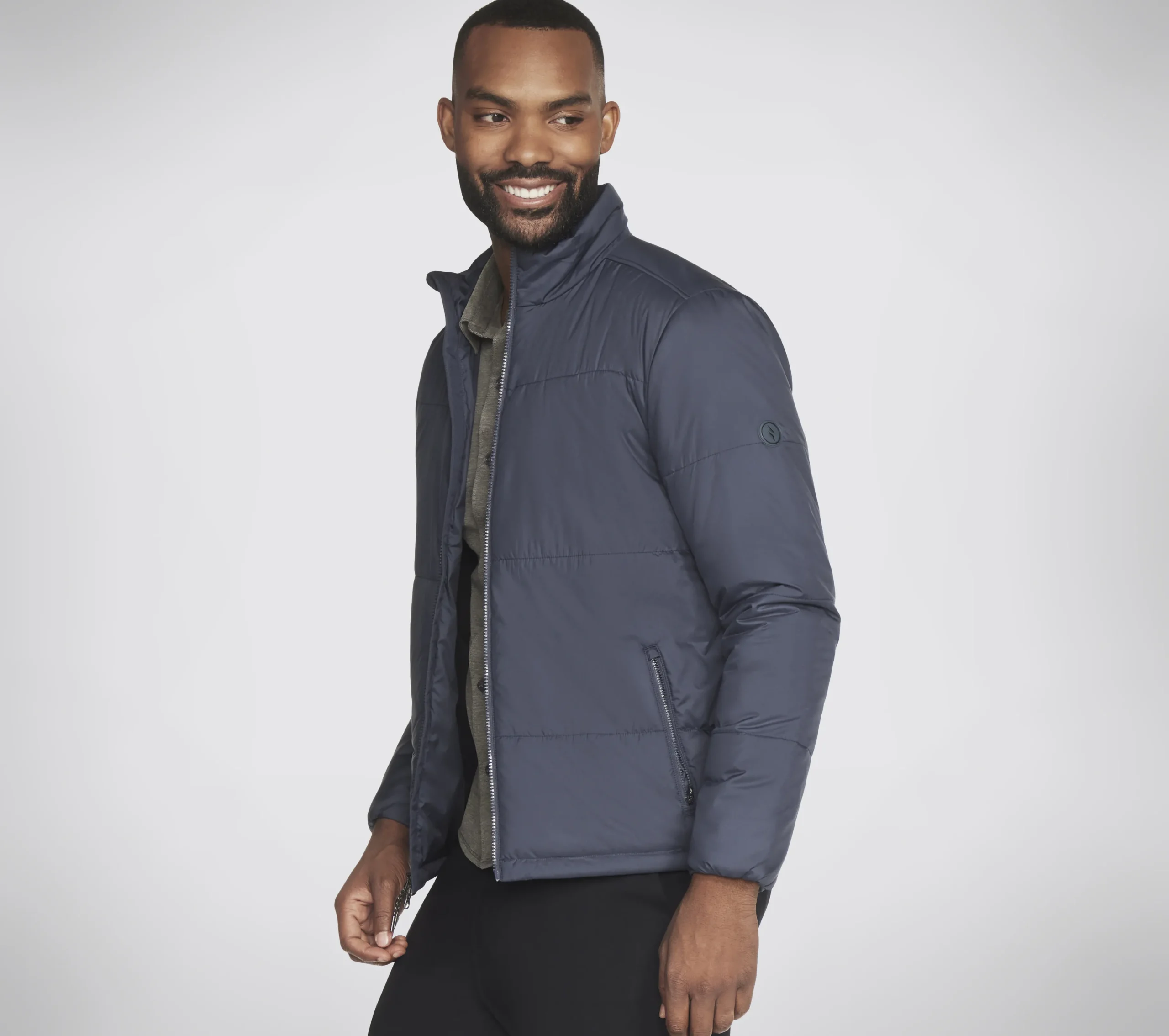 SKECHERS GOSHIELD ELEMENT JACKET>Hombre Partes De Arriba|Partes De Arriba