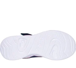 SKECHERS Heart Lights - Retro Hearts>Niños Sin Cordones|Con Luces