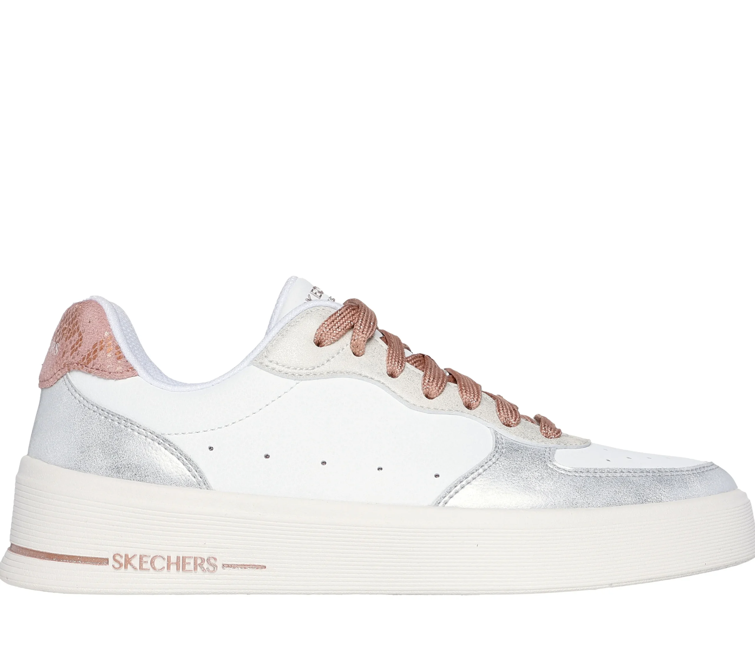 SKECHERS Hiland - Soft Metals>Mujer Con Cordones|Zapatillas Casual
