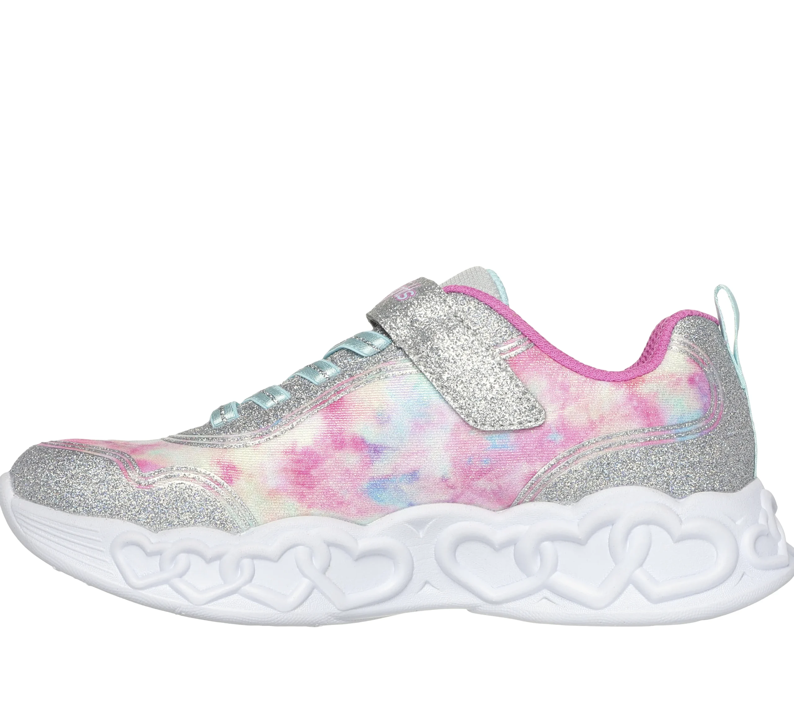 SKECHERS Infinite Heart Lights - Color Lovin>Niños Con Luces|Zapatillas