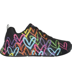 SKECHERS JGoldcrown: Uno Lite - Heart Of Hearts>Mujer Con Cordones|Zapatillas Casual