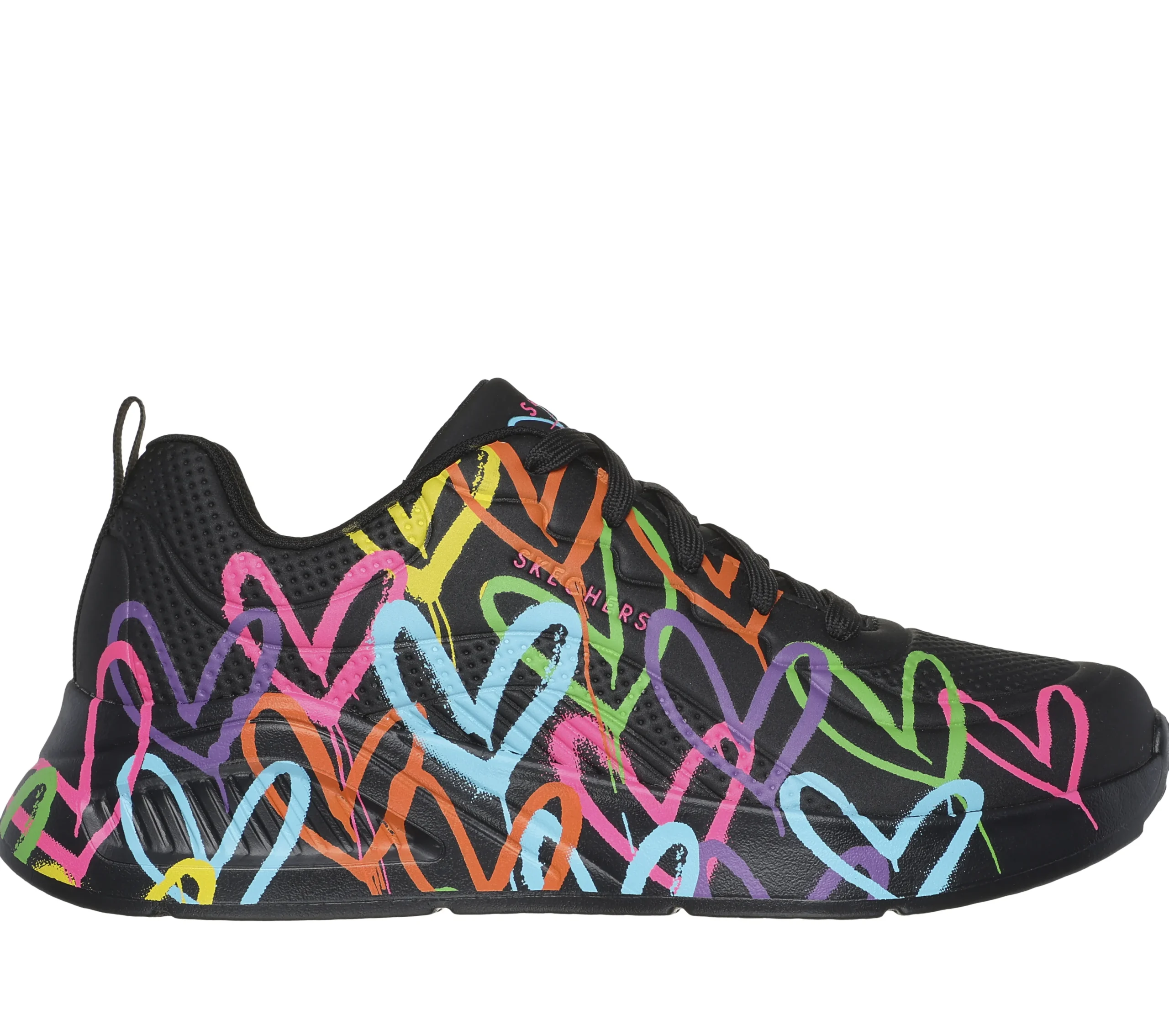 SKECHERS JGoldcrown: Uno Lite - Heart Of Hearts>Mujer Con Cordones|Zapatillas Casual